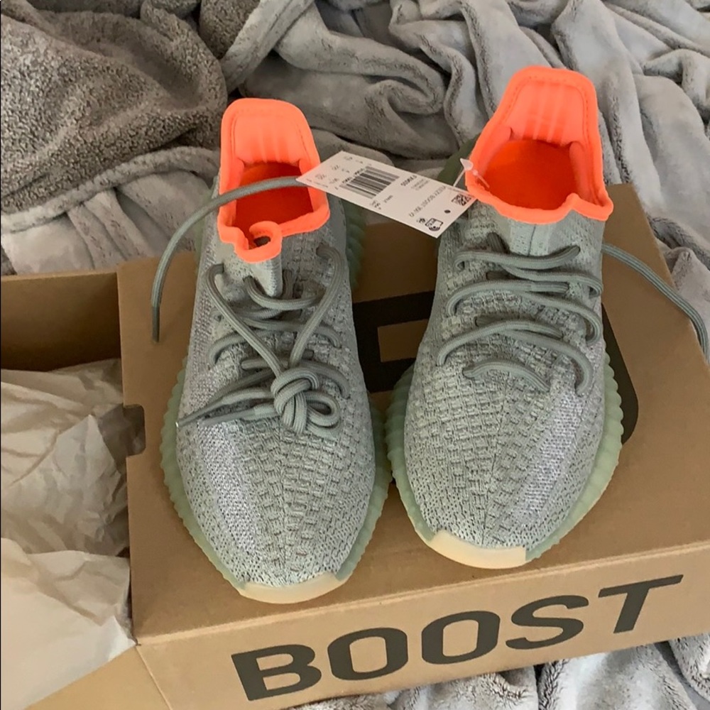 Yeezy 350 V2 Desert Sage - Picture 2 of 6